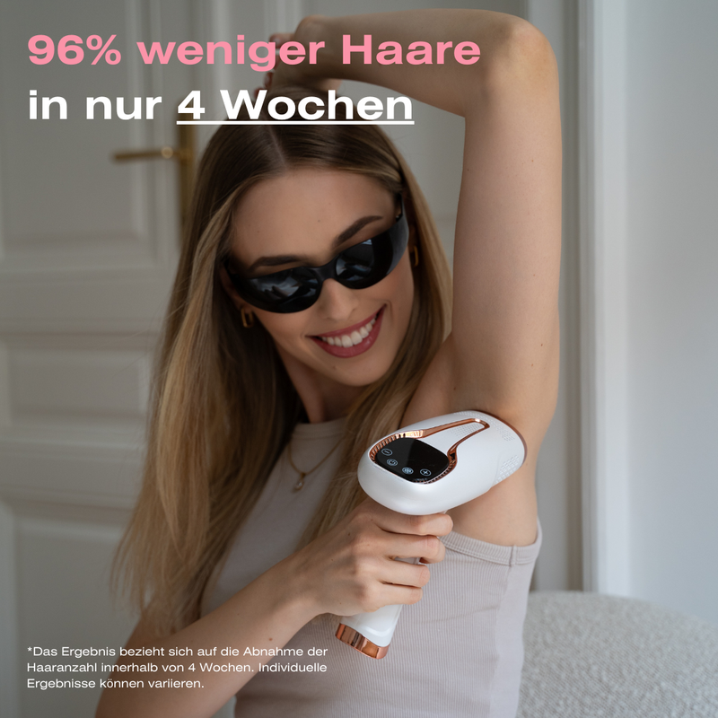 IPL Pro - Dauerhafte Entfernung von Körper- & Intimbehaarung